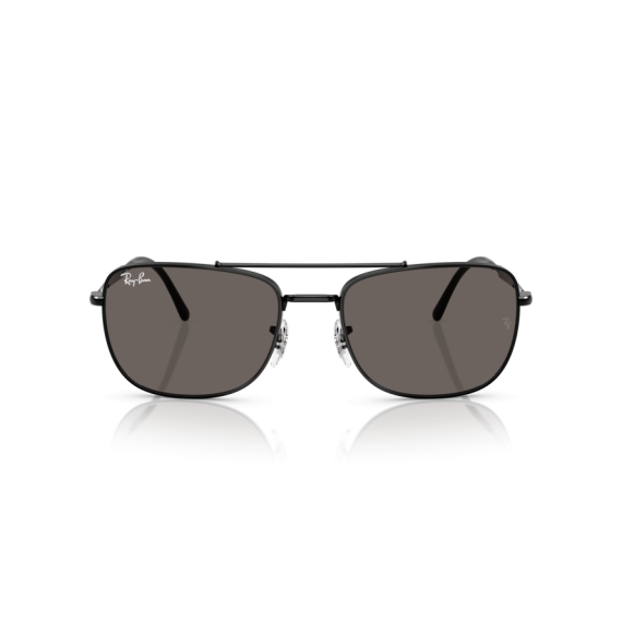 Ray-Ban RB 3755 002/B1 Güneş Gözlüğü, Cinsiyet: Unisex, Ekartman: 62, Resim 5