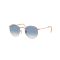 Ray-Ban RB 3447 92023F Güneş Gözlüğü, Cinsiyet: Erkek, Ekartman: 50, Resim 7